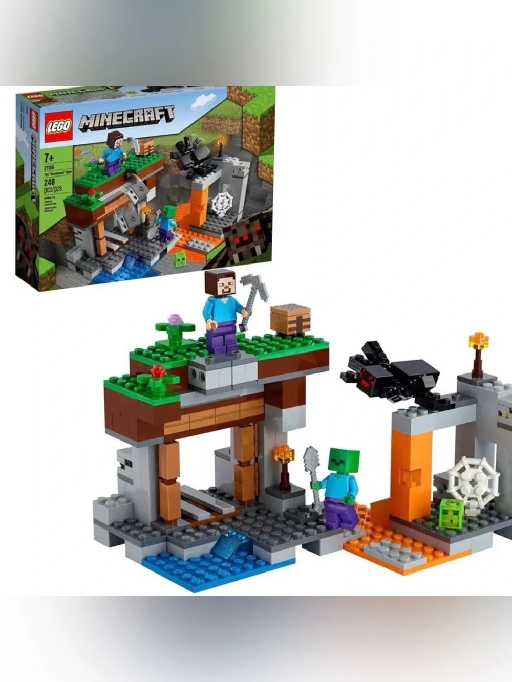 LEGO Minecraft The Abandoned Mine Building Toy, 21166